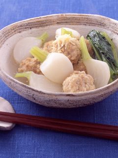 つくねとかぶのうま煮-レシピのメイン写真