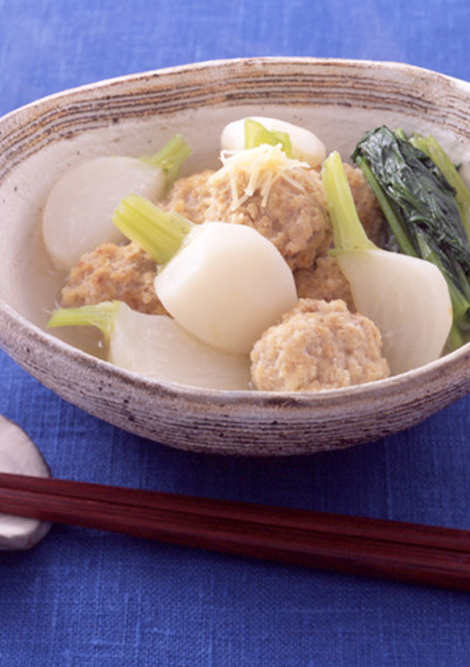 つくねとかぶのうま煮-レシピのメイン写真