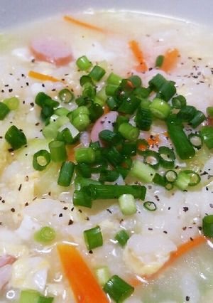 簡単なのに美味しい♪雑炊-レシピのメイン写真