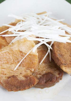 やわらか三枚肉（豚バラ肉）の煮つけ-レシピのメイン写真