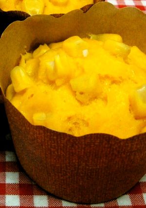 にんじんとコーンの蒸しパン-レシピのメイン写真