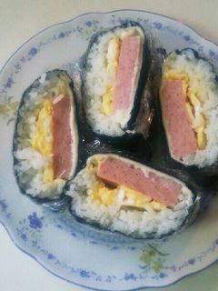 スパムのおにぎらず(^_^)-レシピのメイン写真