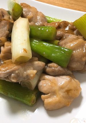 鶏肉とネギ炒め《レモンダレ》-レシピのメイン写真