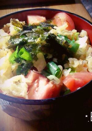 ボリュームたっぷりサラダうどん★☆-レシピのメイン写真