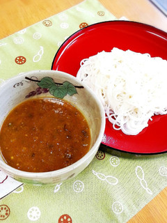 ☆カレーつけ麺☆アレンジ素麺で簡単ランチ-レシピのメイン写真