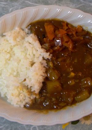 大根＆ミンチの簡単カレー-レシピのメイン写真