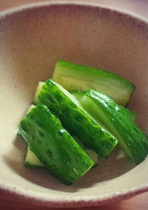 少量からでもOK!きゅうりのわさび漬け-レシピのメイン写真