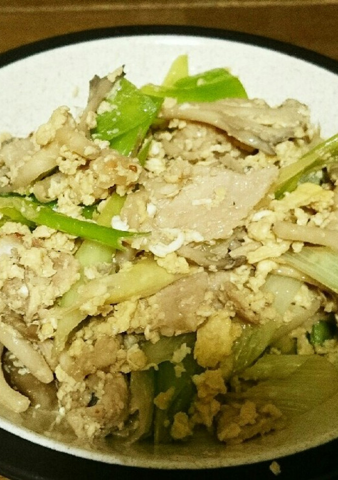 舞茸と豚肉のオイスター炒め-レシピのメイン写真