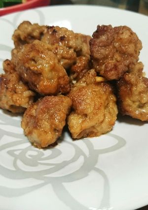 漬け込みなし！豚とにんにくのからあげ-レシピのメイン写真