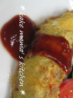 野菜たっぷり♥♡ひき肉オムレツ-レシピのメイン写真