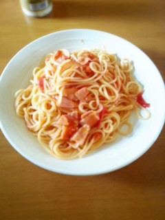 ピリ辛トマトパスタ-レシピのメイン写真