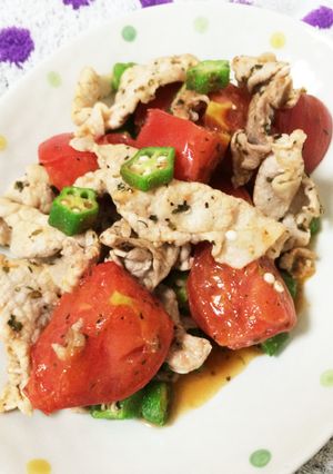 豚肉のトマト炒め-レシピのメイン写真
