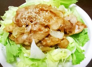 ロース豚肉のスライスしょうが焼き-レシピのメイン写真
