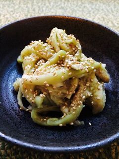 レンジで簡単なすのナムル-レシピのメイン写真