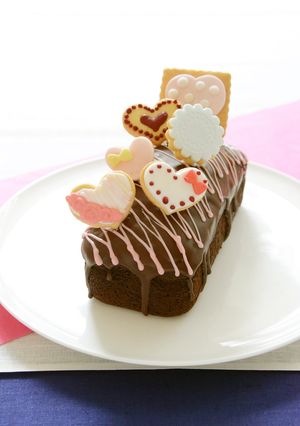 ハートの♡マシュマロクッキーデコケーキ-レシピのメイン写真