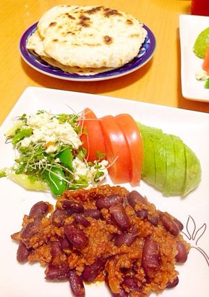 トルティーヤとチリコンカン-レシピのメイン写真