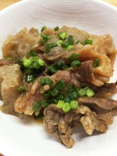 すじ肉とこんにゃくの土手焼き-レシピのメイン写真