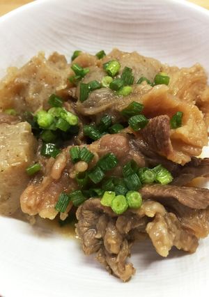 すじ肉とこんにゃくの土手焼き-レシピのメイン写真