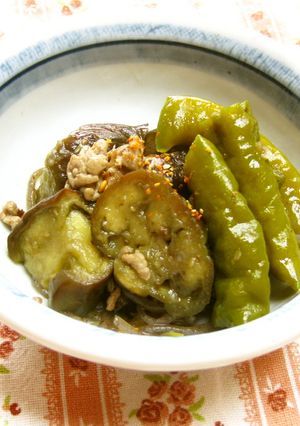 なすと甘長の炒め煮-レシピのメイン写真