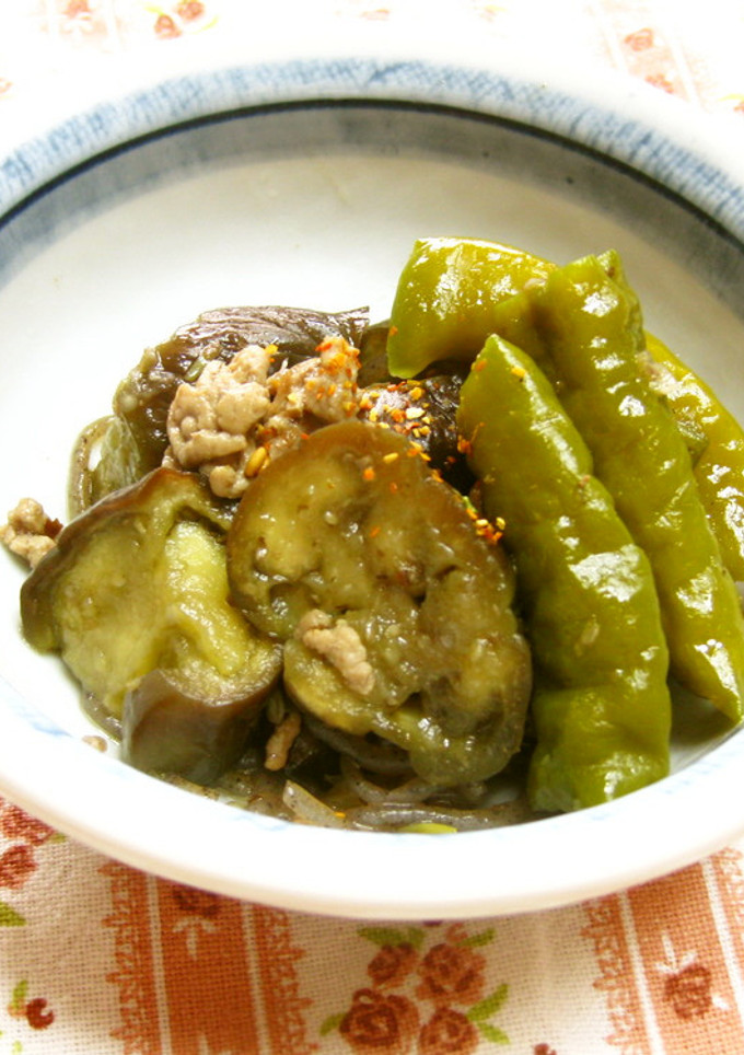 なすと甘長の炒め煮-レシピのメイン写真