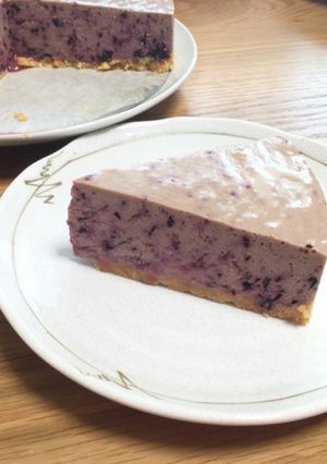 寒天ブルーベリーヨーグルトケーキ-レシピのメイン写真