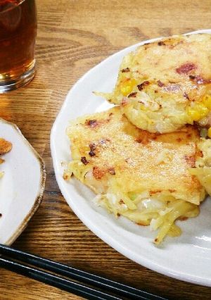 じゃがいもとチーズのお好み焼き-レシピのメイン写真
