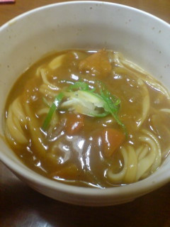 余りのカレーを使ってカレーうどん。-レシピのメイン写真