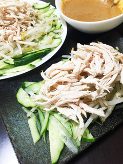 節約!もやしとサラダチキンのバンバンジー-レシピのメイン写真