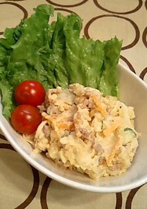 おかずになる♪ ビーフポテトサラダ-レシピのメイン写真