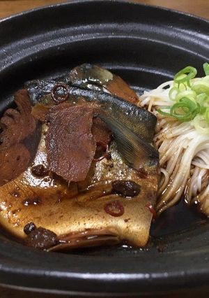 鯖の八丁味噌煮　素麺添え♪（圧力鍋使用）-レシピのメイン写真