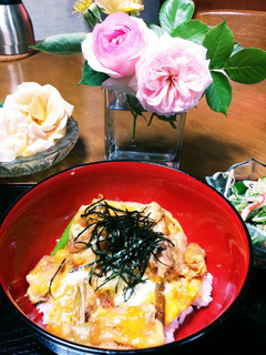 鶏のくわ焼きでコク旨♥変わり親子丼-レシピのメイン写真