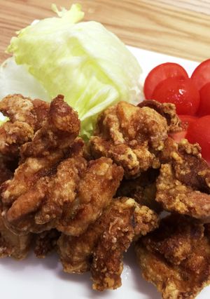 サクッとジューシー！我が家の♪鶏の唐揚げ-レシピのメイン写真