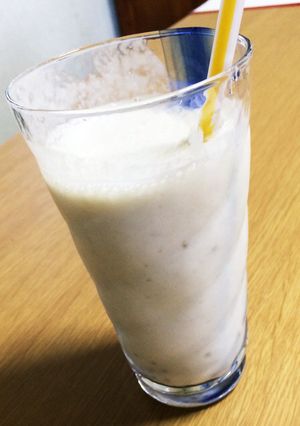 ミキサーで簡単さっぱりバナナスムージー！-レシピのメイン写真