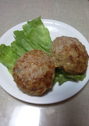 糖質オフ；カレー味ハンバーグ-レシピのメイン写真