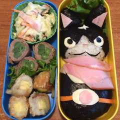 キャラ弁 フユニャン-レシピのメイン写真