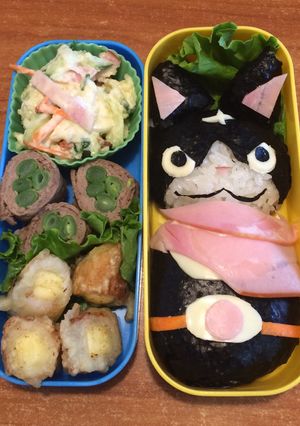 キャラ弁 フユニャン-レシピのメイン写真