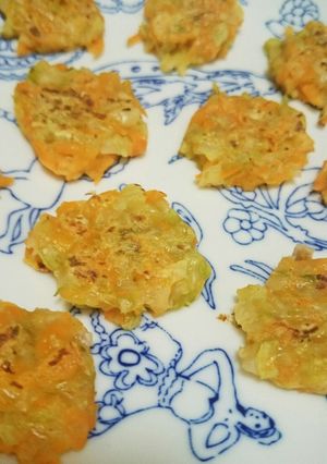 離乳食後期・手づかみ食べ お好み焼き風-レシピのメイン写真