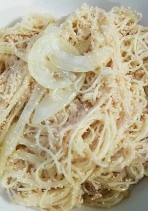 新玉ねぎのタラコそーめん☆-レシピのメイン写真