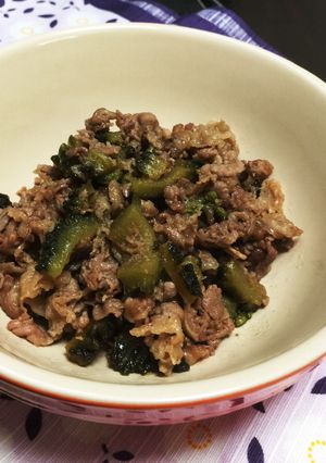 牛肉とゴーヤの山椒煮-レシピのメイン写真