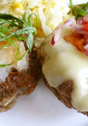 つなぎいらずのハンバーグ-レシピのメイン写真