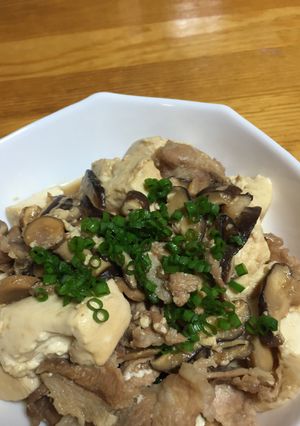 肉豆腐しいたけ入り〜-レシピのメイン写真