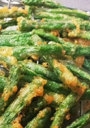 インゲンの唐揚げ-レシピのメイン写真