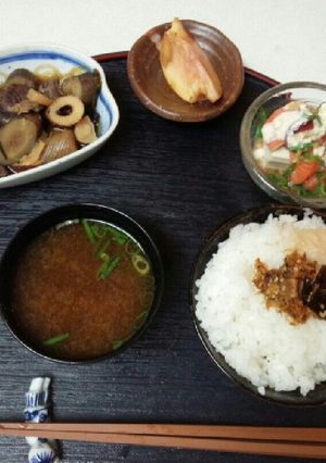 血管ダイエット食413(たこサーモン)-レシピのメイン写真
