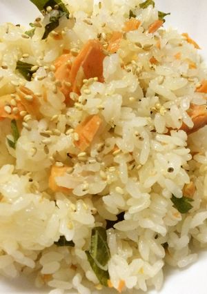 鮭ごはん-レシピのメイン写真