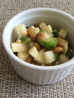 坪椀~長芋の納豆和え-レシピのメイン写真