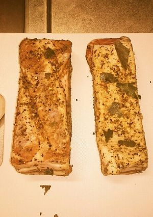 なんちゃってパンチェッタ-レシピのメイン写真