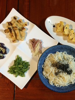 簡単ランチ (冷麦、素麺)-レシピのメイン写真