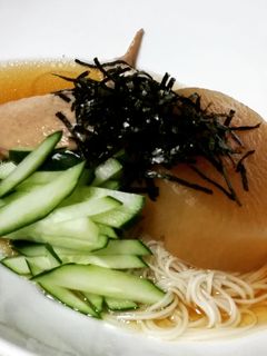 ぶっかけ素麺♪ 煮物リメイク-レシピのメイン写真