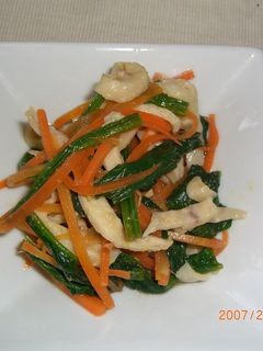 鶏皮の酢の物-レシピのメイン写真