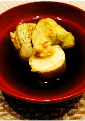 焼き茄子のお味噌汁☆マクロビお味噌汁-レシピのメイン写真